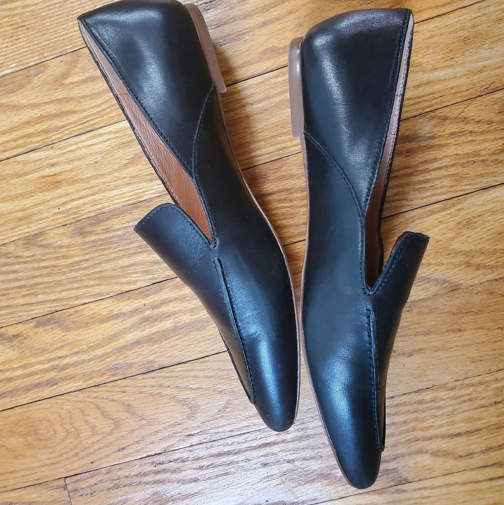 NIB Madewell Frances Skimmer Leather Loafers